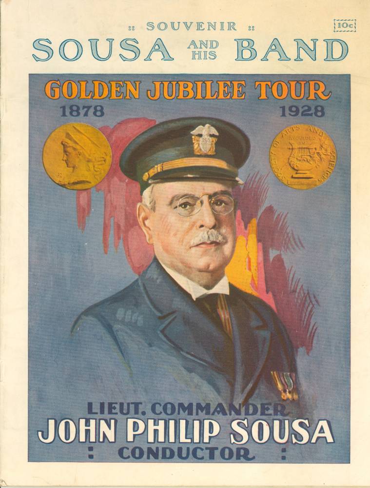 1928 Sousa Program 1928