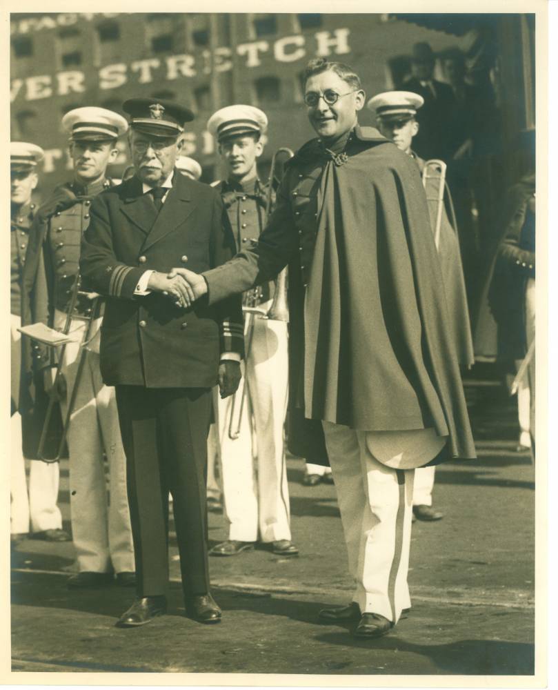 John Philip Sousa and Benjamin Laietsky, November 8, 1928