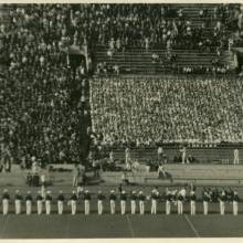 Band in Coliseum, 1934