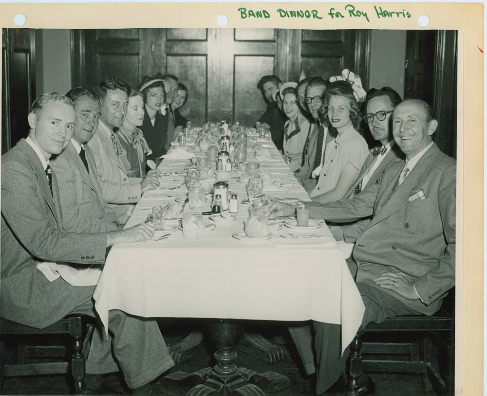 Picture of Band Dinner for Roy Harris