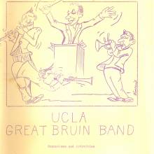 Great Bruin Band, Manual Cover, 1948-1949