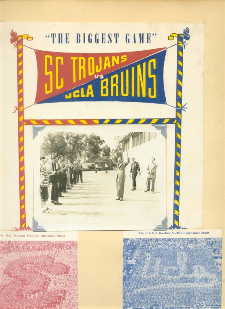 USC game flyer