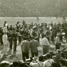 Band at Coliseum, Late 1940's