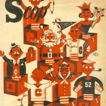 Scop cover, campus magazine, December 1948