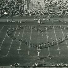 The Band's "Disney" show, Washington State game, September 30, 1950