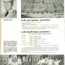 Band page, 1956 Rose Bowl Program, January 2, 1956