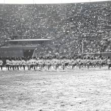 1950s Late on field at Coliseum