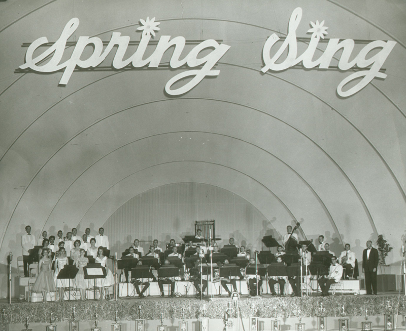 Spring Sing at Hollywood Bowl, 1950's