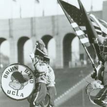 1950s Bass Drum and Flags