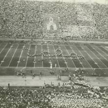 1953 Script UCLA at USC game 11/21/53