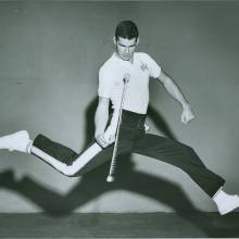 1950s Drum Major with Baton