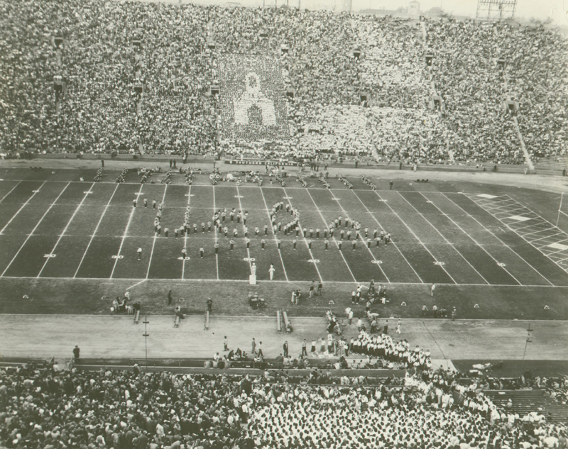 1953 Script UCLA at USC game 11/21/53