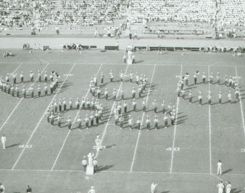 Olympic Rings formation, 1950's