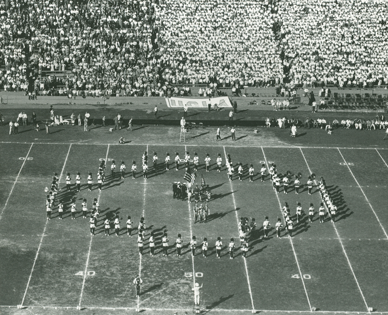 Formation, USC game, 1950's