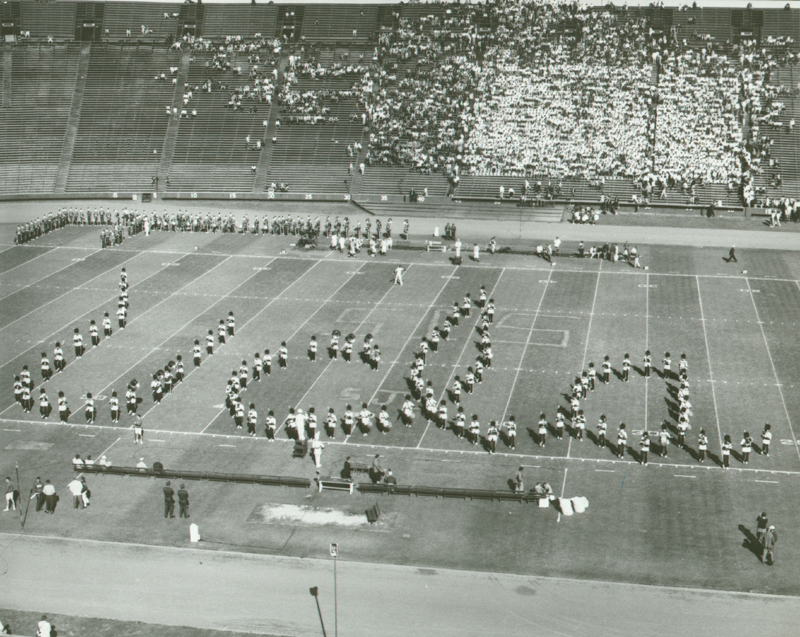 Script UCLA formation at Stanford, 1950's