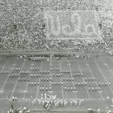 Short line formation, Band in four-man squads, 1950's