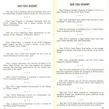 Band Press Release, pages 38-39, 1962 Rose Bowl