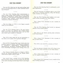 Band Press Release, pages 36-37, 1962 Rose Bowl