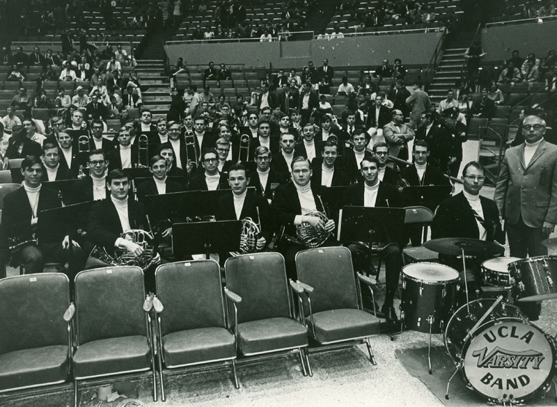 Varsity Band at Los Angeles Sports Arena, 1968