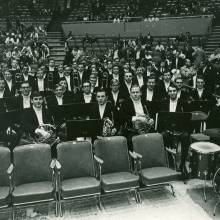 Varsity Band at Los Angeles Sports Arena, 1968