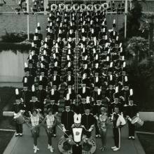 Group photo at Ackerman Union, 1960's