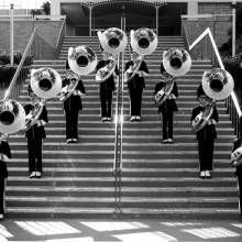 Tubas at Ackerman Union, 1960s