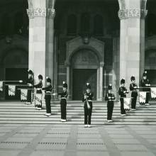 Flags, Royce Hall, 1960's