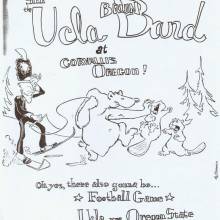 Band  Cartoon, Oregon State game, September 12, 1970