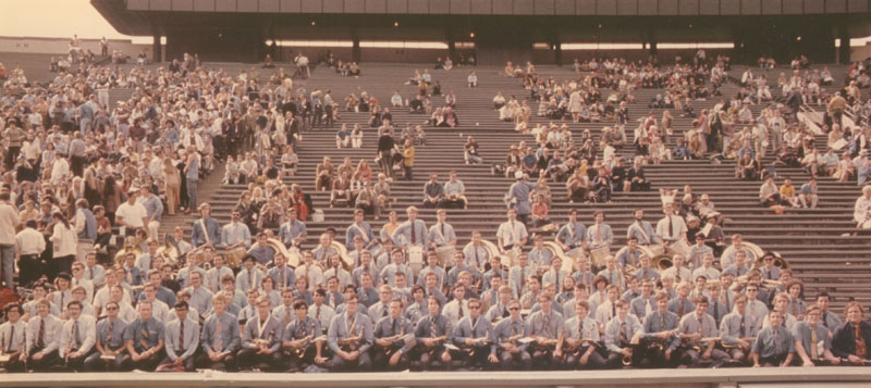 Band at Cal, October 17, 1970