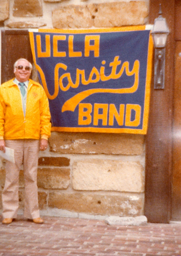 1980 F. Kelly James with Sign