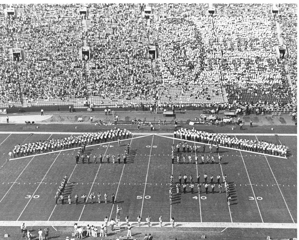 1971 Texas UCLA Formation Photo