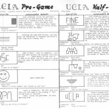 Band formations, USC game, November 20, 1971
