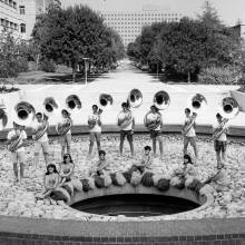1973 Sousaphones Inverted Fountain