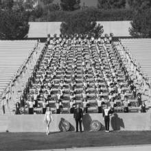 Group photo, Drake Stadium, 1975