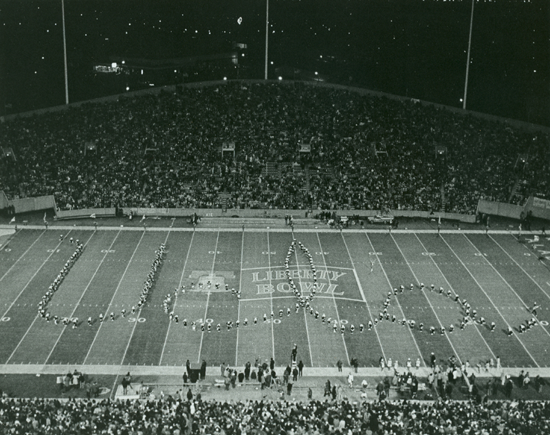 Script UCLA, 1976 Liberty Bowl, Memphis, Tennessee, December 20, 1976