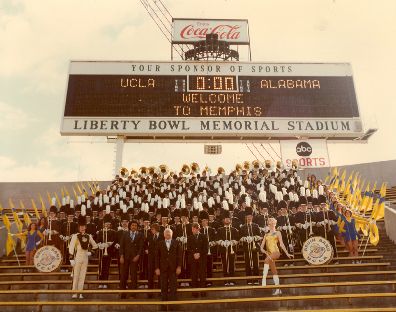 Group photo, 1976 Liberty Bowl, Memphis, Tennessee, December 20, 1976