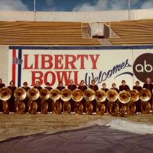 Tubas, 1976 Liberty Bowl, Memphis, Tennessee, December 20, 1976