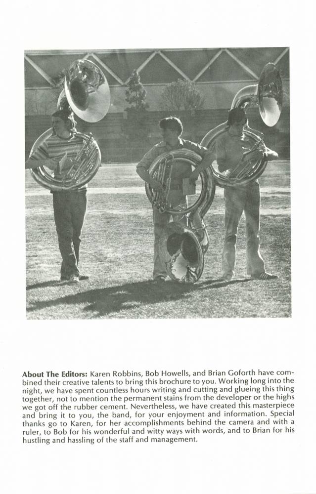 1976 Rose Bowl booklet, p. 39