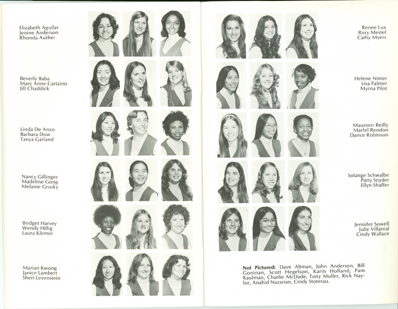 1976 Rose Bowl booklet, p. 22-23