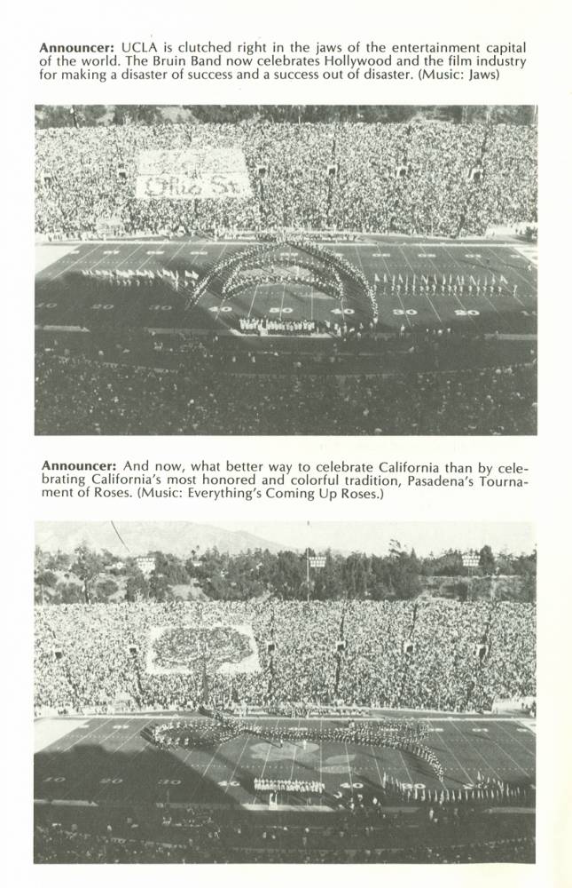 1976 Rose Bowl booklet, p. 7