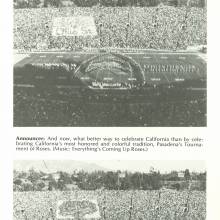 1976 Rose Bowl booklet, p. 7