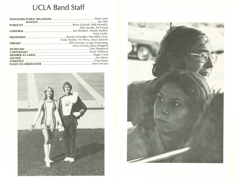 1976 Rose Bowl booklet, p. 13-14