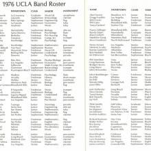 1976 Rose Bowl booklet, p. 26-27