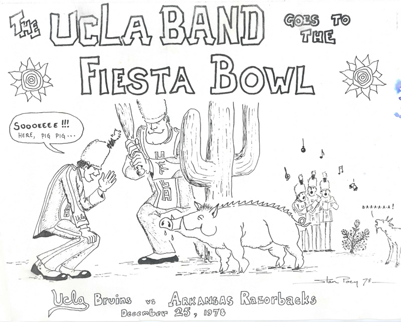 Band Cartoon, 1978 Fiesta Bowl 