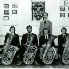 Tubas with Robert Winslow, circa 1972-1974