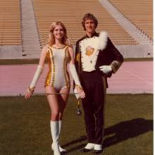 Drum major and golden girl, 1970's