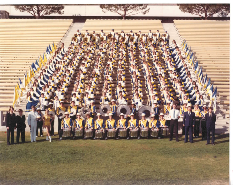 Group photo, Drake Stadium, 1980