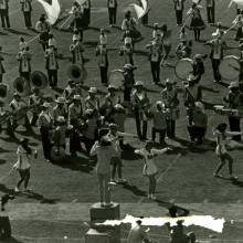 "Fire Dance," Arizona game, October 9, 1982