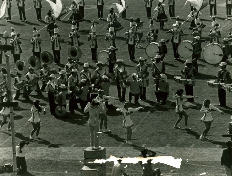 "Fire Dance," Arizona game, October 9, 1982