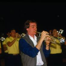 1983-84 - Al Vizzutti at Basketball game 8